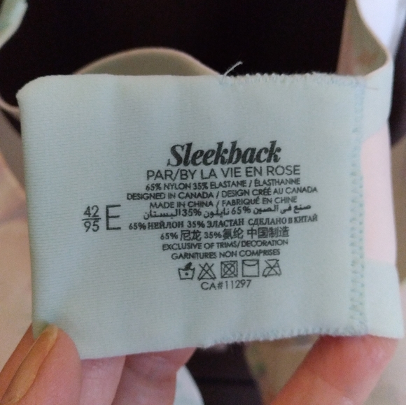 La Vie En Rose Sleek Back Bra 42E - Picture 2 of 7